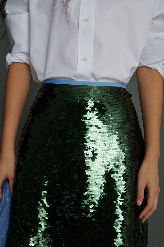 SKIRT VANILA GREEN