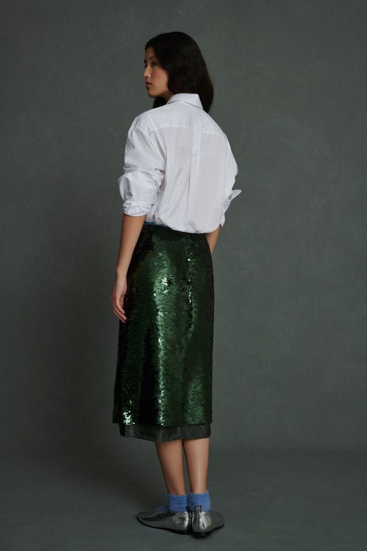 SKIRT VANILA GREEN