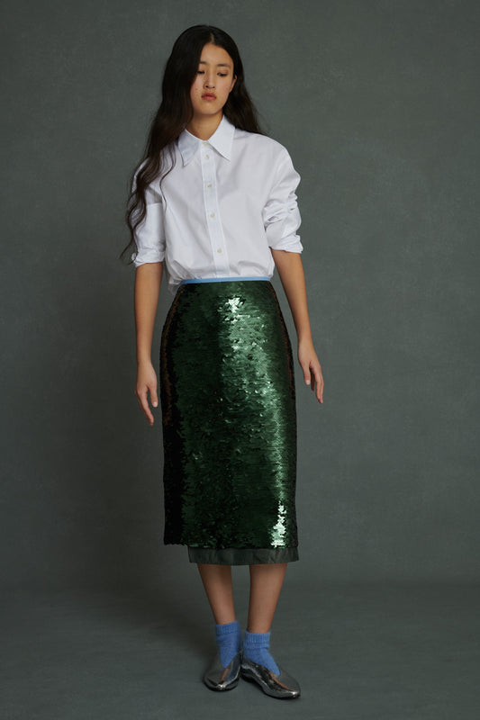 SKIRT VANILA GREEN