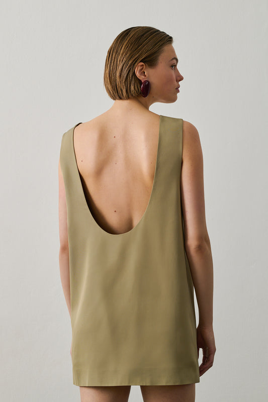 Maya dress - Sage - Viscose - Women