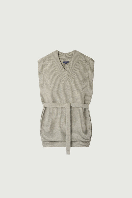 Costa pullover - Grey Marl - Wool - Women