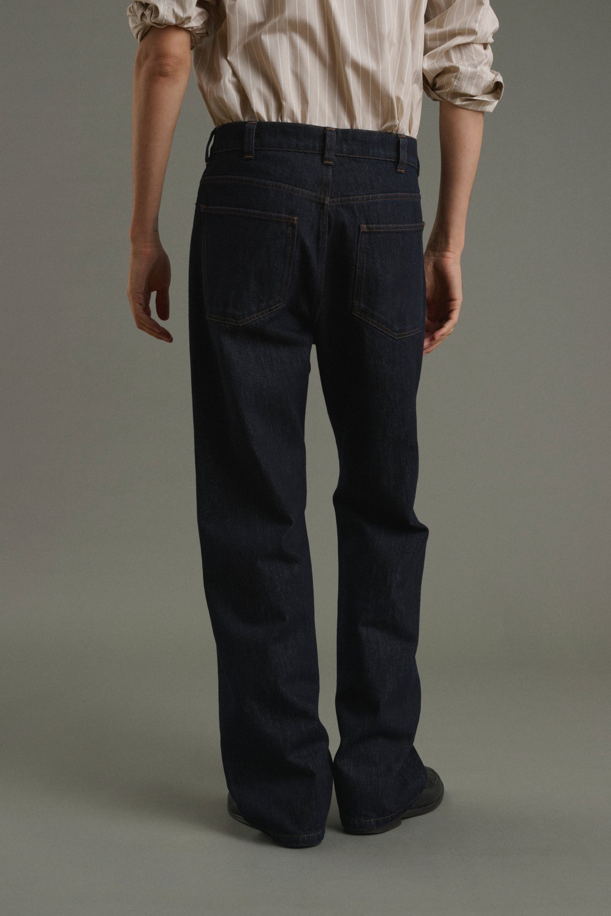 Tom jeans - Raw Blue Denim - Cotton - Men