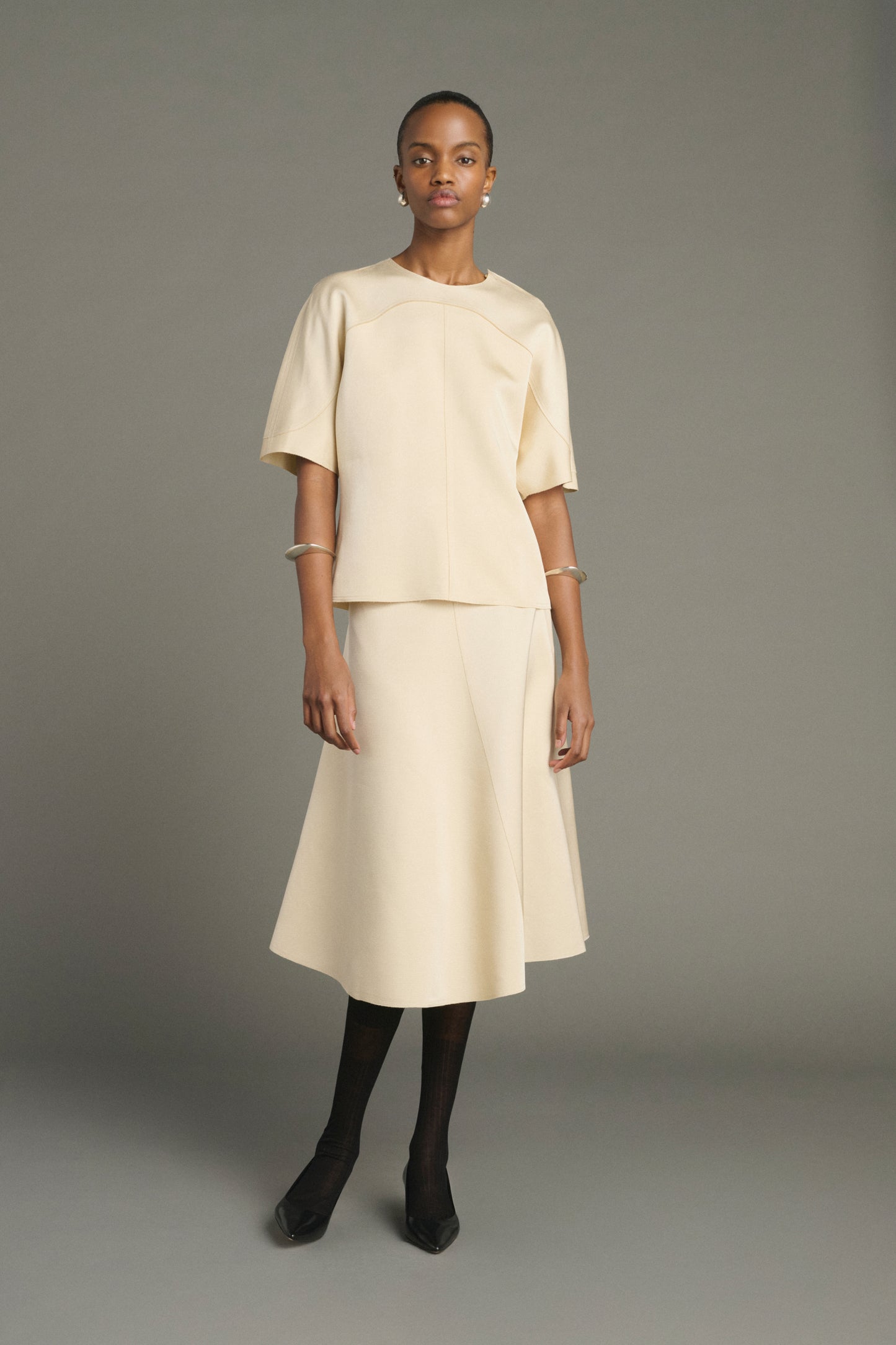 Kelya skirt - Cream - Women
