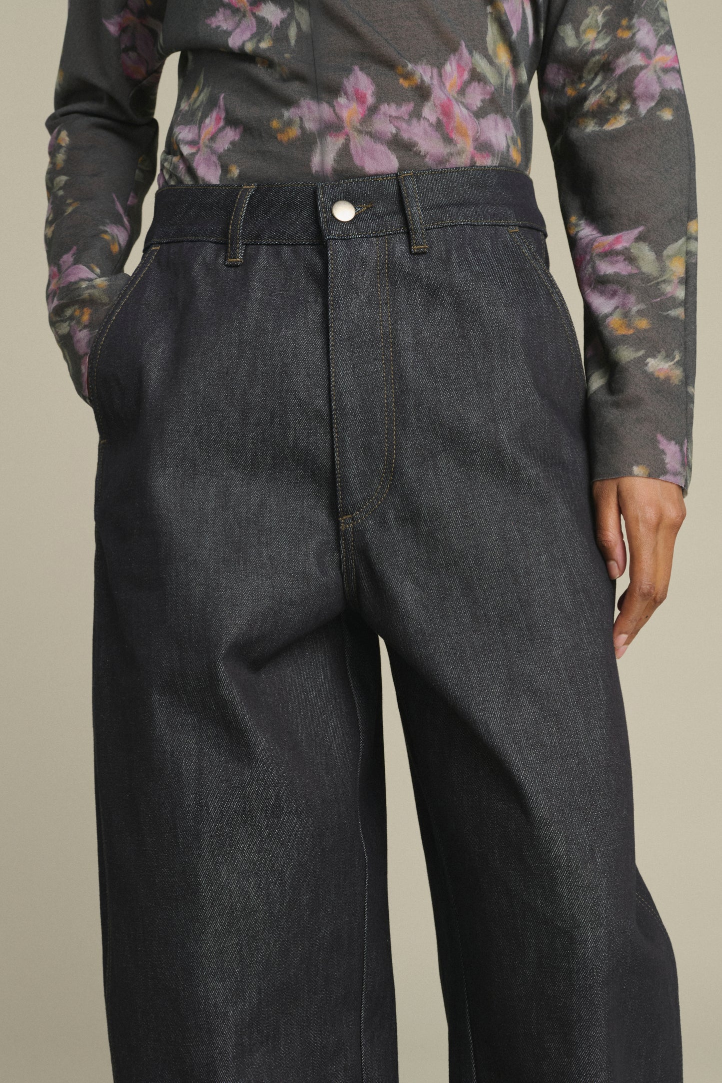 Jeans Gabin - Bleu Brut - Cotton - Women
