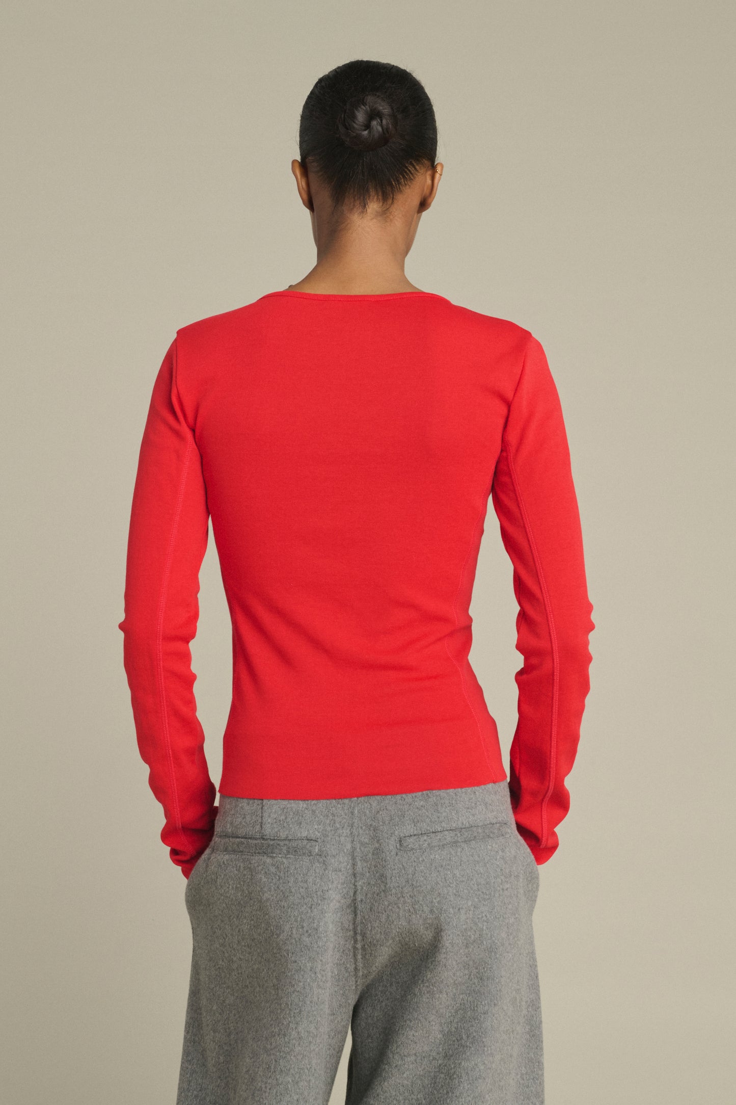 T-Shirt Lester - Red - Cotton - Women