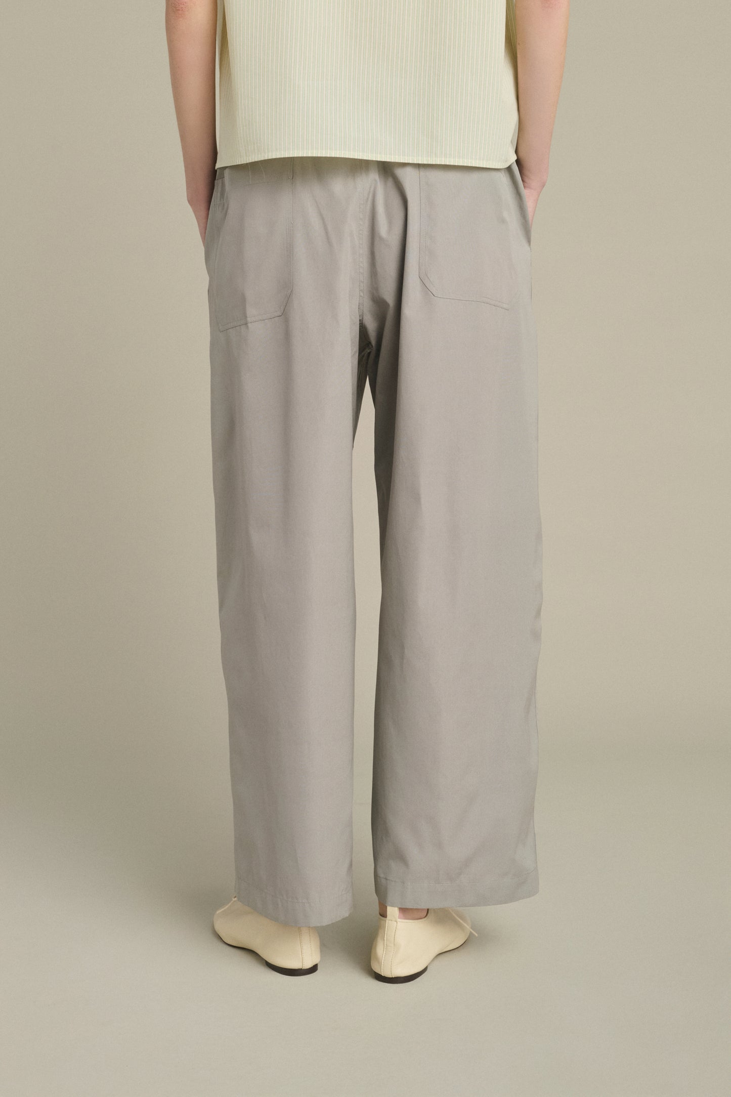 Hugues trousers - Grey - Cotton - Women