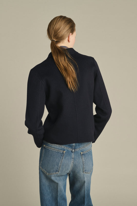 Hespera Jacket - Deep Navy - Wool - Women