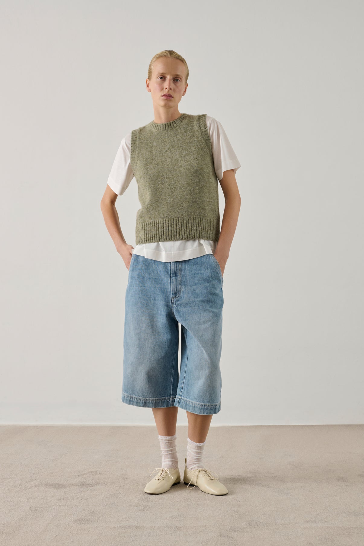 Bermuda Francis - Bleu Clair - Femme vue 1