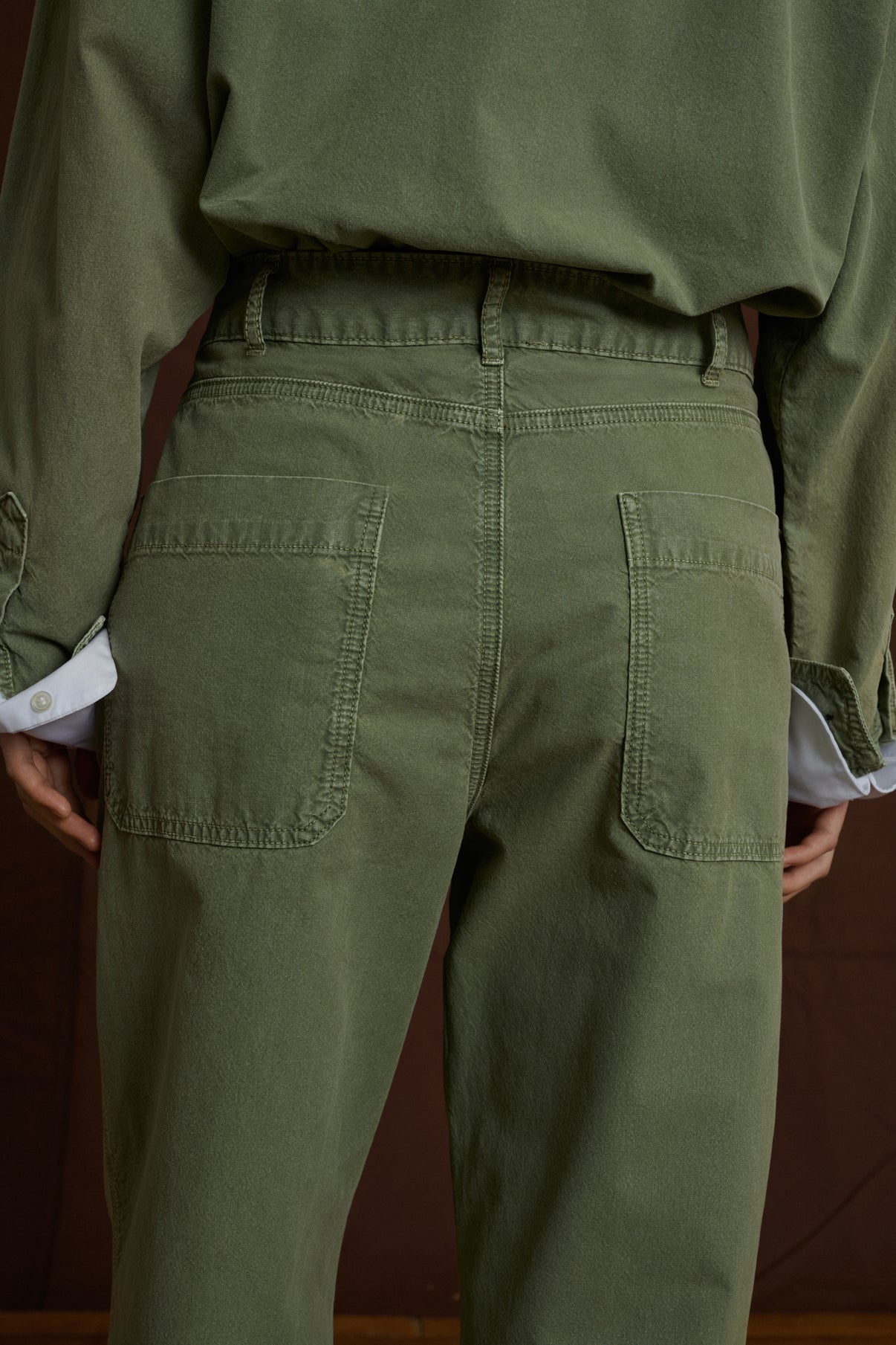 Jean Napoleon - Vert D'Eau - Coton - Femme vue 4