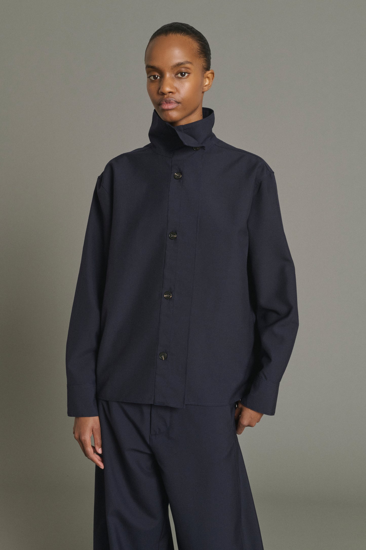 Jaelle Shirt - Midnight Blue - Women
