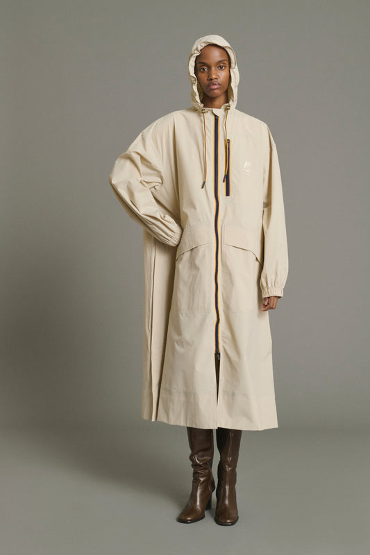 Pradel trench coat - Oversized mastic women's - Soeur