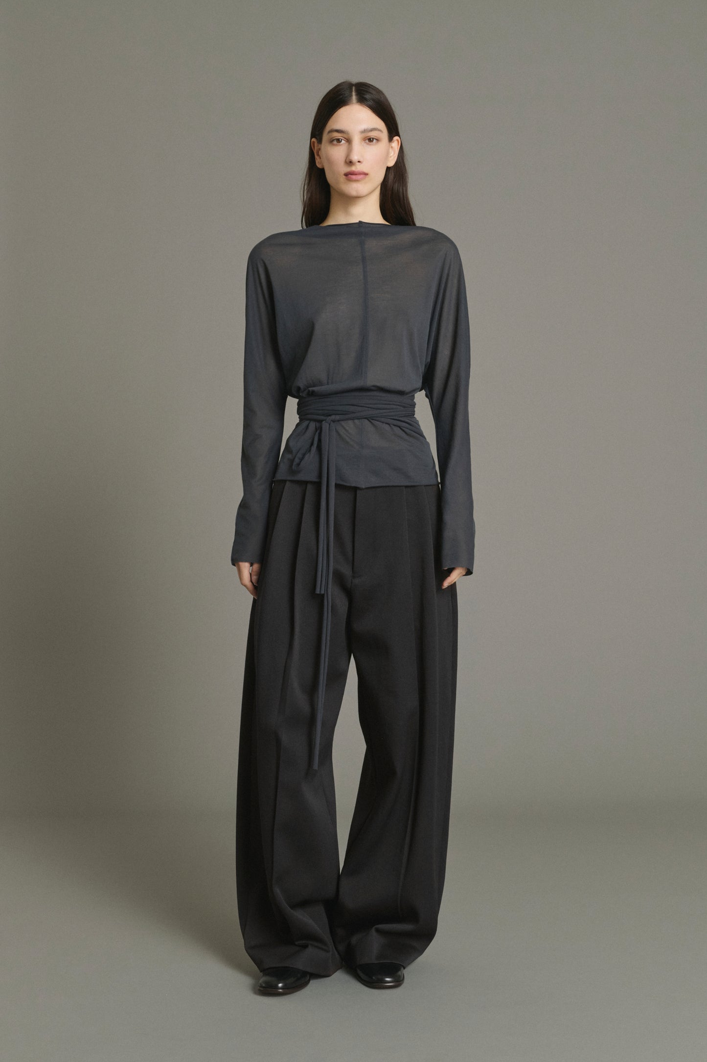 Luth T-Shirt - Anthracite Grey - Cotton - Women
