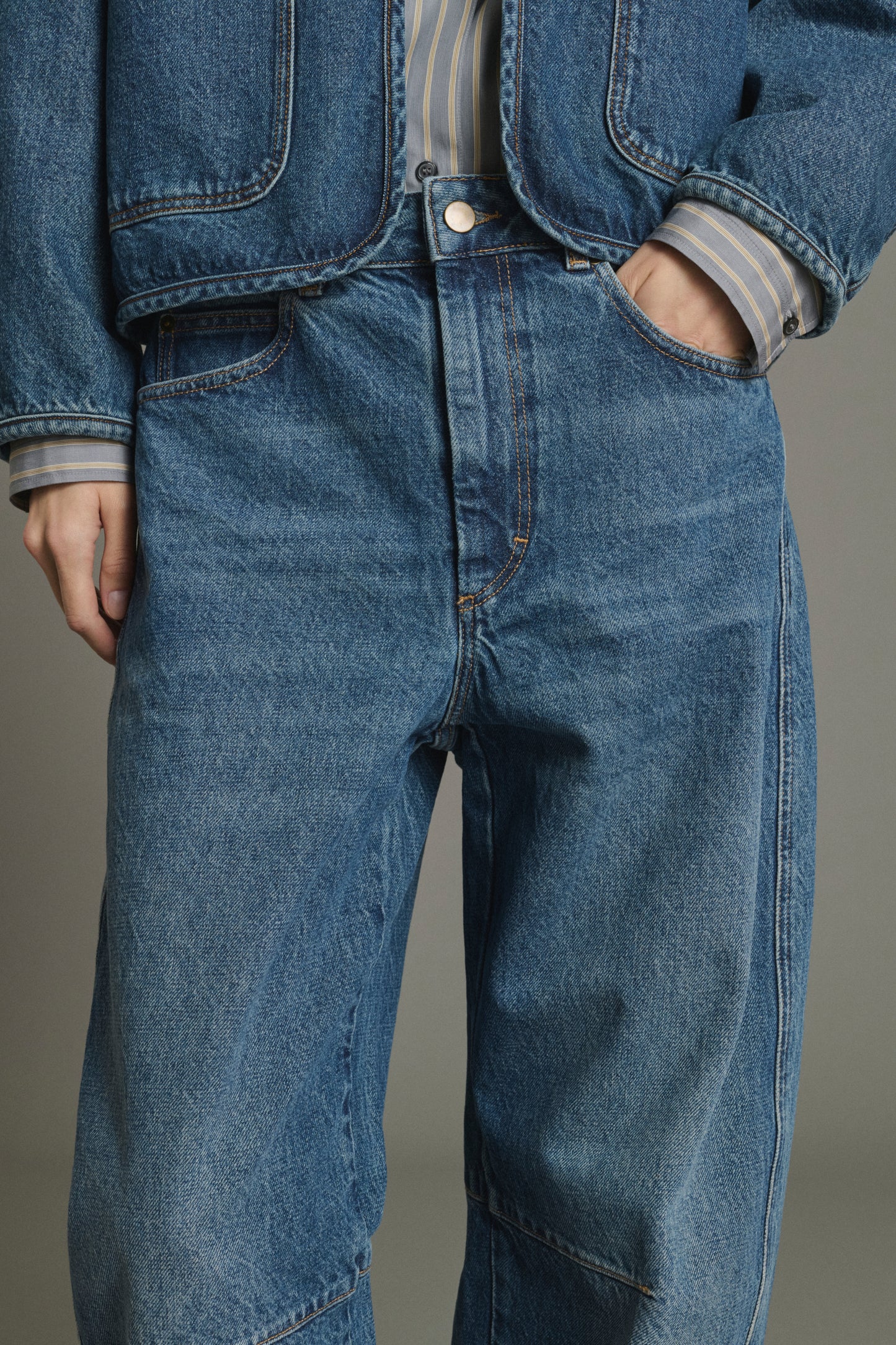 Jeans Eliott - Ample Blue Denim Women - Soeur