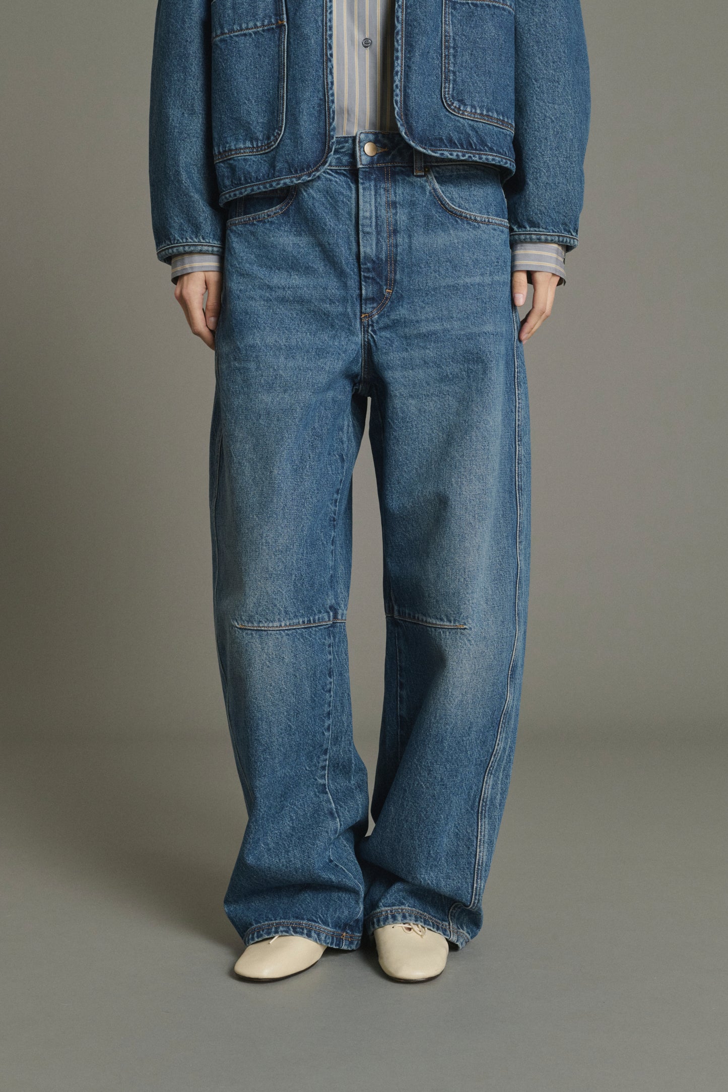 Jeans Eliott - Ample Blue Denim Women - Soeur