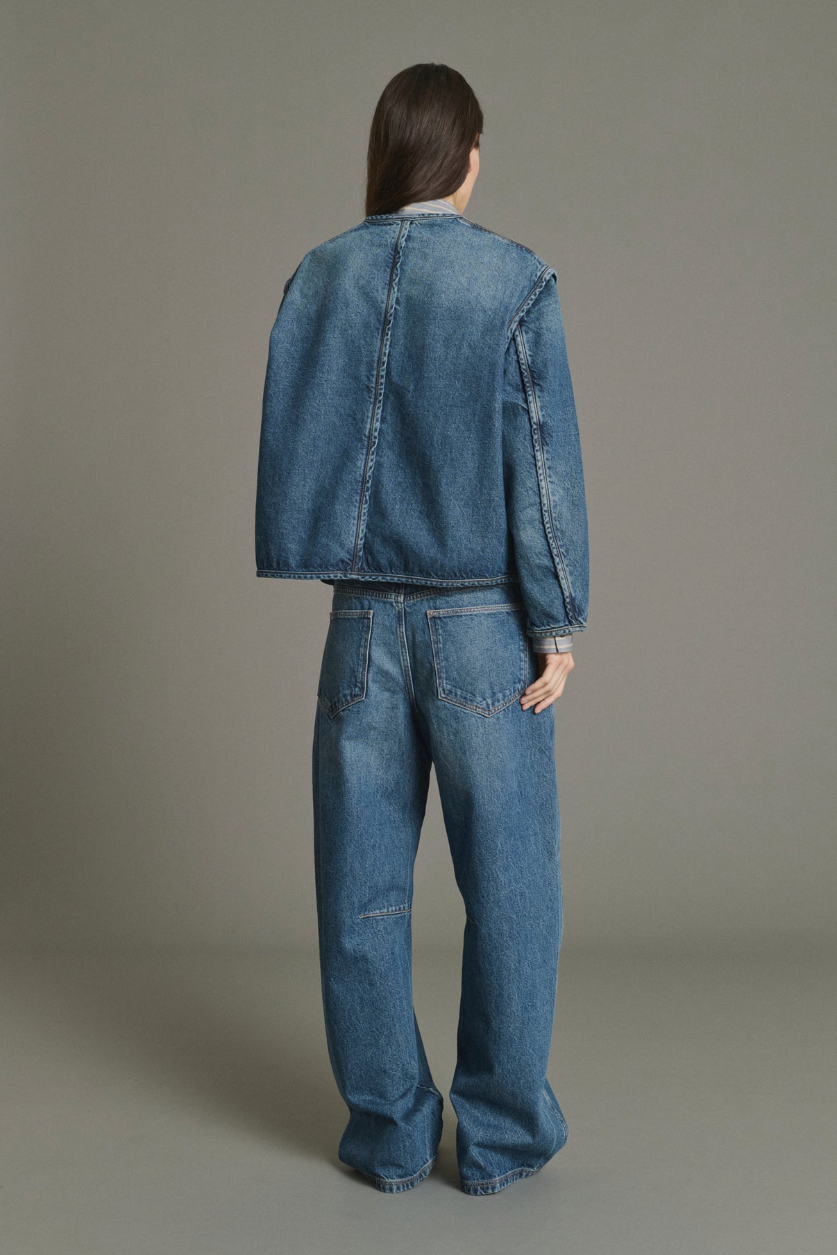 Jeans Eliott - Ample Blue Denim Women - Soeur vue 2