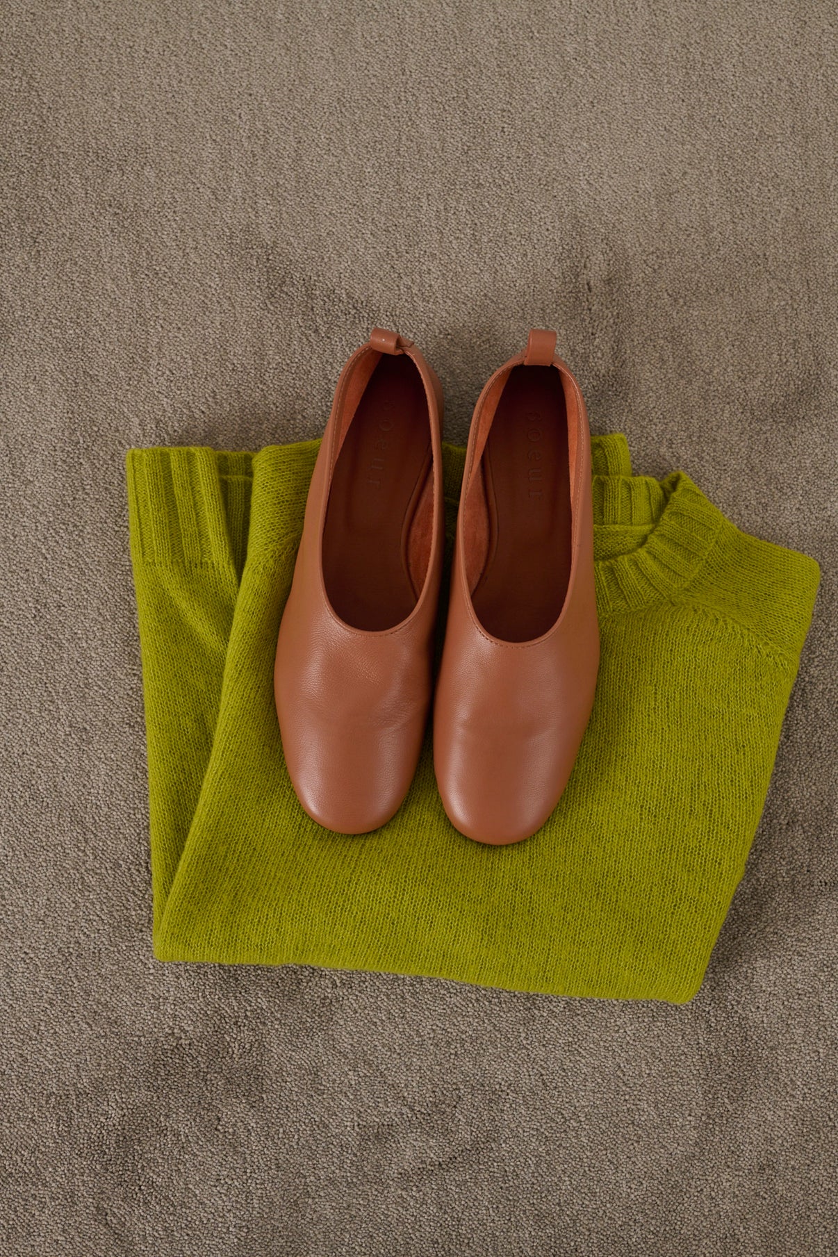 Ballerines Bala - Rose Blush - Cuir - Femme vue 2