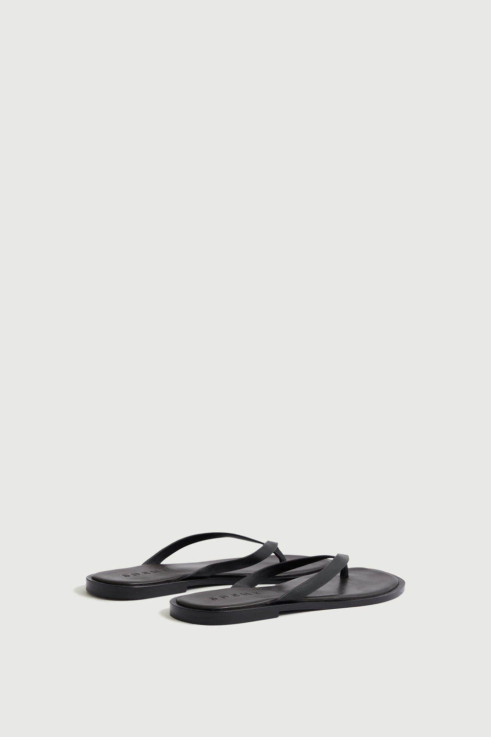 Sandales Haiku - Noir - Cuir - Femme vue 3