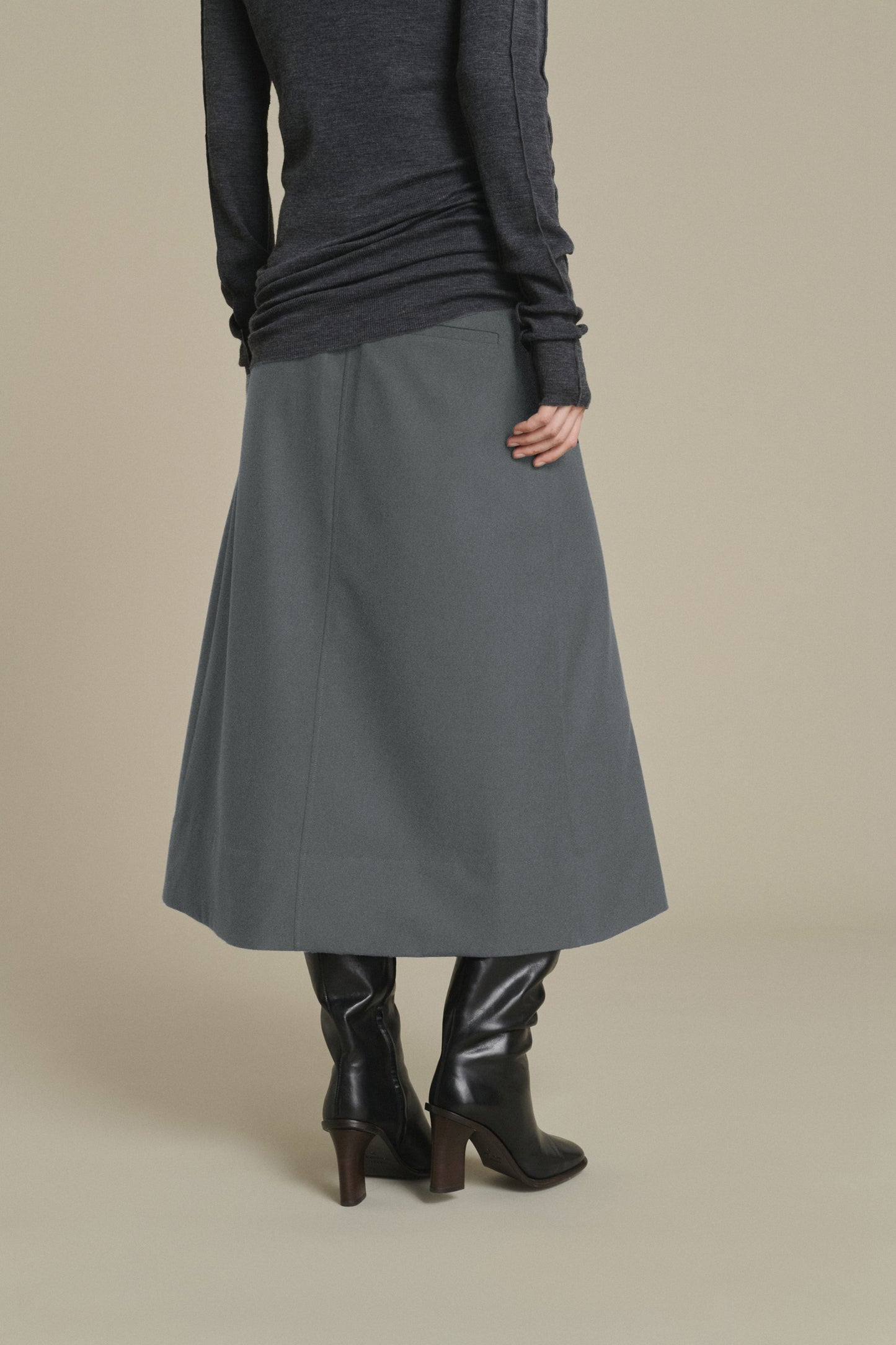 Varna skirt - Mottled Grey - Women
