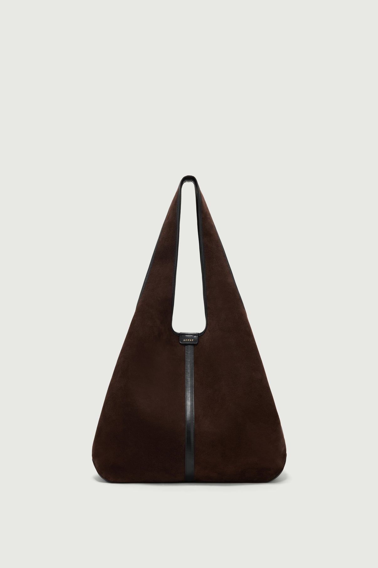 Douce Tote Bag - Dark Brown - Leather - Women vue 5