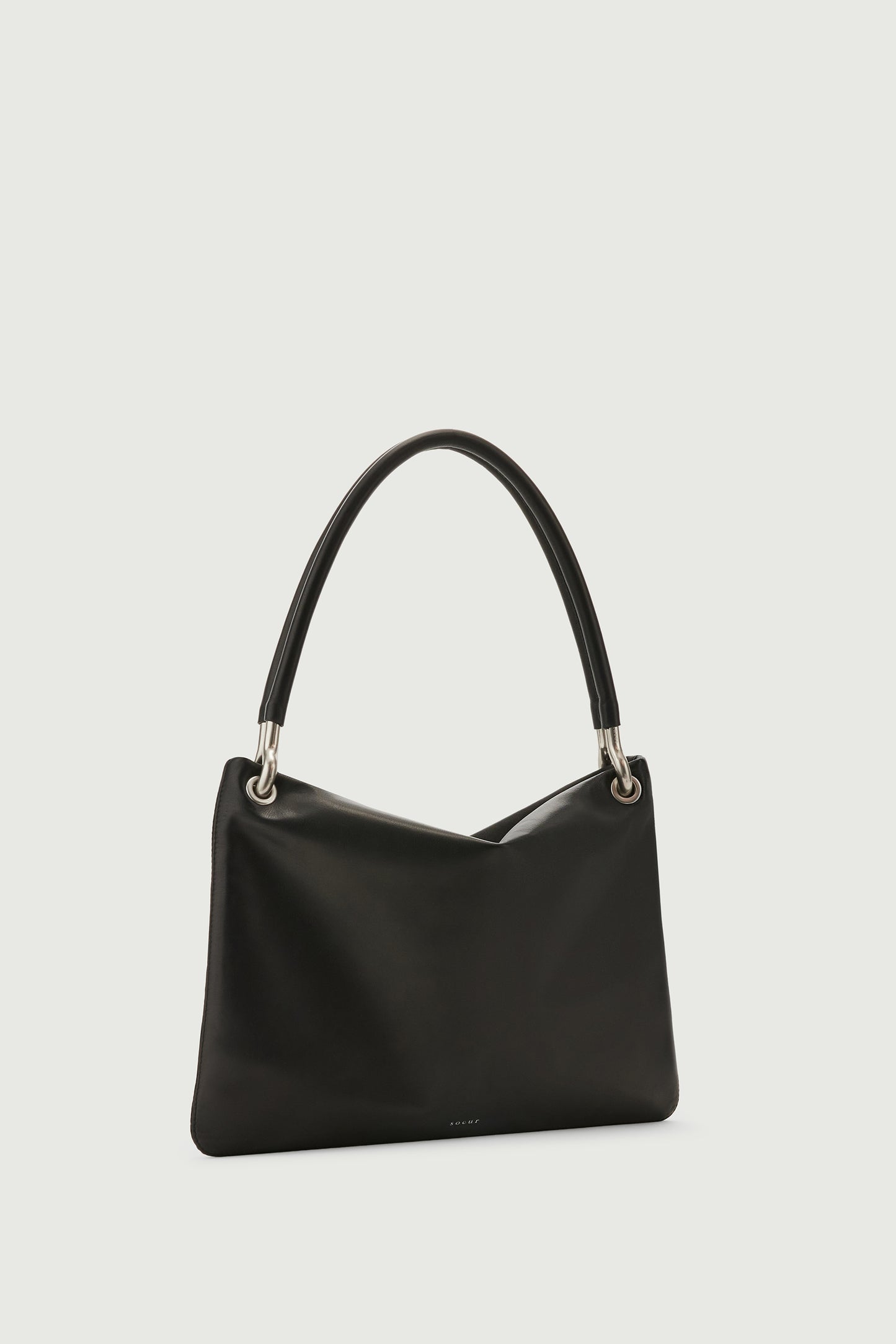 Gia Mini Tote Bag - Black - Leather - Women